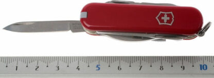 Victorinox Minichamp Ελβετικός Σουγιάς Κόκκινος με Λάμα από Ανοξείδωτο Ατσάλι σε Θήκη Κωδικός: 0.6385