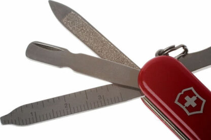 Victorinox Minichamp Ελβετικός Σουγιάς Κόκκινος με Λάμα από Ανοξείδωτο Ατσάλι σε Θήκη Κωδικός: 0.6385