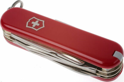 Victorinox Minichamp Ελβετικός Σουγιάς Κόκκινος με Λάμα από Ανοξείδωτο Ατσάλι σε Θήκη Κωδικός: 0.6385