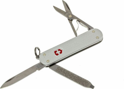 Victorinox Classic Alox Ελβετικός Σουγιάς Ασημί με Λάμα από Ανοξείδωτο Ατσάλι Κωδικός: 0.6221.26