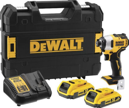 Dewalt Παλμικό Κατσαβίδι Μπαταρίας Solo Brushless 18V Κωδικός: DCF809D2T