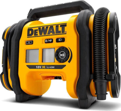 Dewalt Τρόμπα Αυτοκινήτου 160PSI Επαναφορτιζόμενη 230V (Χωρίς Μπαταρία) Κωδικός: DCC018N