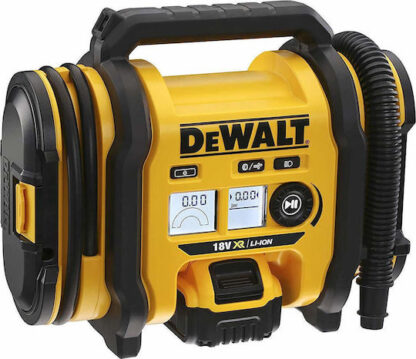 Dewalt Τρόμπα Αυτοκινήτου 160PSI Επαναφορτιζόμενη 230V (Χωρίς Μπαταρία) Κωδικός: DCC018N
