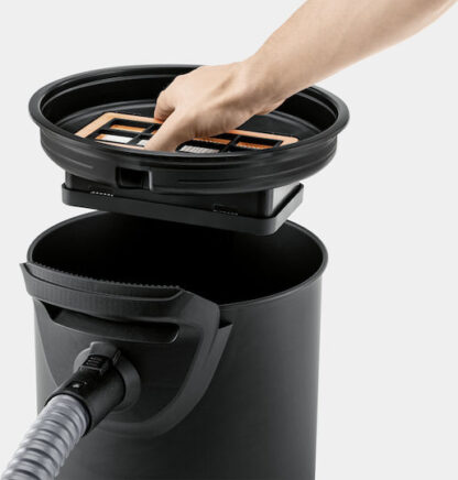 Karcher Ash Vacuum AD 2 Σκούπα Στάχτης 600W με Κάδο 14lt Κωδικός: 1.629-711.0