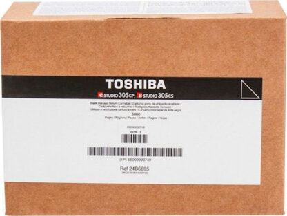 Toshiba T-FC305PK-R Γνήσιο Toner Laser Εκτυπωτή Μαύρο 6000 Σελίδων (6B000000749)
