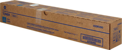 Konica Minolta TN-321C Γνήσιο Toner Laser Εκτυπωτή Κυανό 25000 Σελίδων (A33K450)