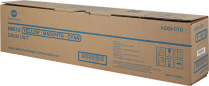 Konica Minolta DR-512 Γνήσιο Drum Laser Εκτυπωτή Κίτρινο/Κυανό/Ματζέντα 90000 Σελίδων (A2XN0TD)
