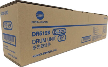 Konica Minolta DR-512K Γνήσιο Drum Laser Εκτυπωτή Μαύρο 130000 Σελίδων (A2XN0RD)