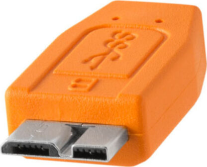 Tether Tools Regular USB 3.0 to micro USB Cable Πορτοκαλί 4.6m (CU5454)