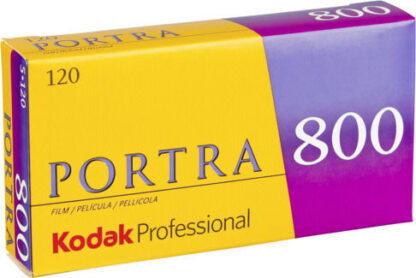 Kodak Color Negative Portra 800 Ρολό Φιλμ 120 (5x16 Exposures) Κωδικός: 8127946
