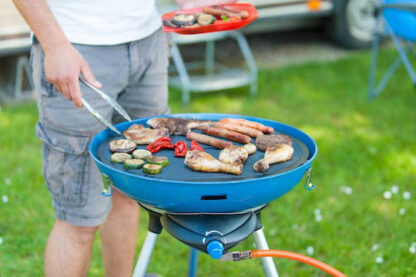 Campingaz Party Grill 600R Φορητή Ψησταριά Υγραερίου Σχάρας 52x52εκ. με 1 Εστία 4kW