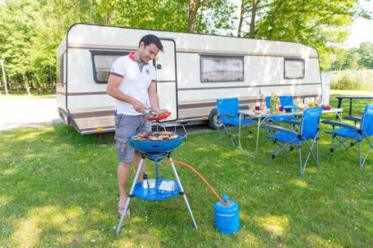 Campingaz Party Grill 600R Φορητή Ψησταριά Υγραερίου Σχάρας 52x52εκ. με 1 Εστία 4kW