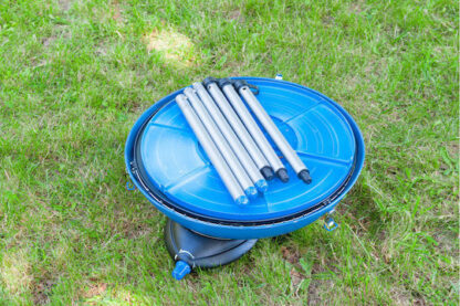 Campingaz Party Grill 600R Φορητή Ψησταριά Υγραερίου Σχάρας 52x52εκ. με 1 Εστία 4kW