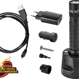 Maglite Επαναφορτιζόμενος Φακός LED Αδιάβροχος IPX4 με Μέγιστη Φωτεινότητα 671lm TRM4RA4 Μαύρο Κωδικός: 30-06-0002