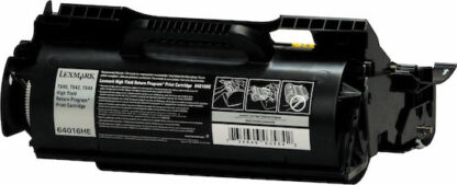 Lexmark 64016HE Γνήσιο Toner Laser Εκτυπωτή Μαύρο High Capacity 21000 Σελίδων
