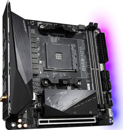 Gigabyte B550I Aorus Pro AX Wi-Fi Motherboard Mini ITX με AMD AM4 Socket