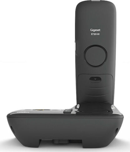 Gigaset E720A Ασύρματο Τηλέφωνο με Ελληνικό Μενού Μαύρο