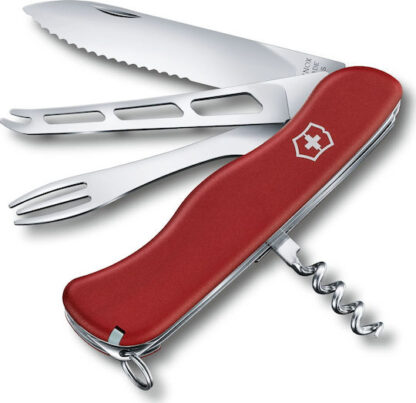 Victorinox Cheese Master Ελβετικός Σουγιάς Κόκκινος με Λάμα από Ανοξείδωτο Ατσάλι σε Θήκη Κωδικός: 0.8313.W