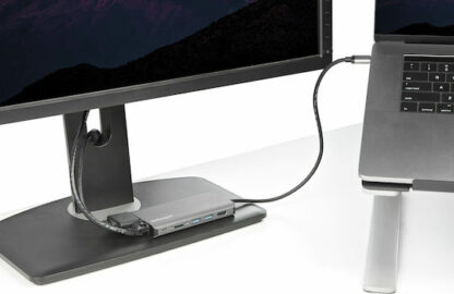 StarTech USB-C Docking Station με HDMI 4K PD Ethernet Ασημί (DKT30CHVAUSP)