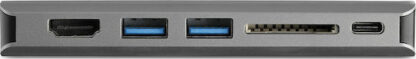 StarTech USB-C Docking Station με HDMI 4K PD Ethernet Ασημί (DKT30CHVAUSP)