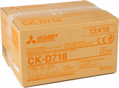 Mitsubishi Electric CK-D718 Γνήσια Μελανοταινία 13x18 cm 2x 230 Prints 2τμχ