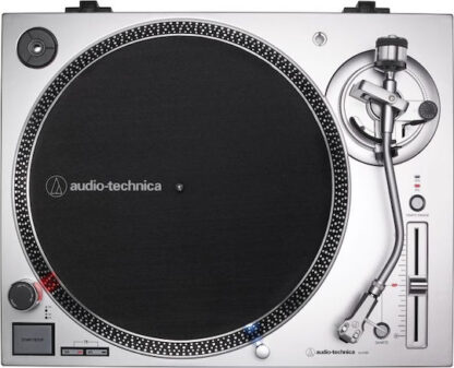 Audio Technica AT-LP120XUSB Πικάπ με Προενίσχυση Ασημί