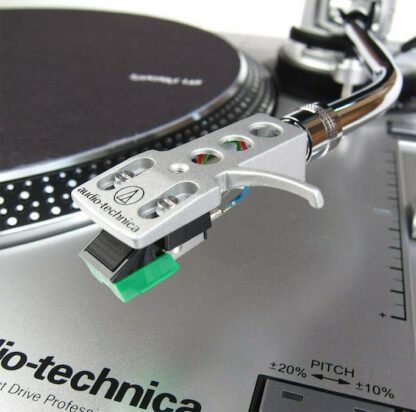 Audio Technica AT-LP120XUSB Πικάπ με Προενίσχυση Ασημί