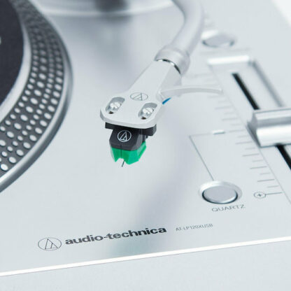 Audio Technica AT-LP120XUSB Πικάπ με Προενίσχυση Ασημί