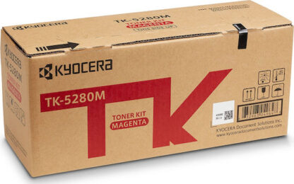 Kyocera TK-5280M Γνήσιο Toner Laser Εκτυπωτή Ματζέντα 11000 Σελίδων (1T02TWBNL0)