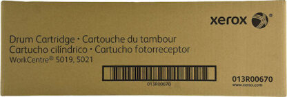 Xerox 013R00670 Γνήσιο Drum Laser Εκτυπωτή Μαύρο 80000 Σελίδων