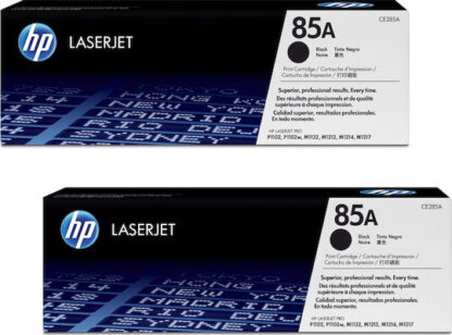 HP Toner CE 285 AD Twin Pack black No. 85 A