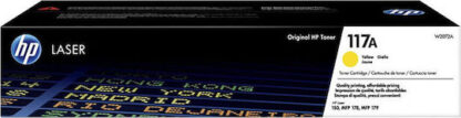 HP 117A Γνήσιο Toner Laser Εκτυπωτή Κίτρινο 700 Σελίδων (W2072A)