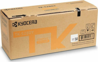 Kyocera TK-5280Y Γνήσιο Toner Laser Εκτυπωτή Κίτρινο 11000 Σελίδων (1T02TWANL0)
