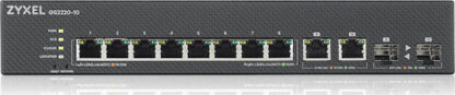 Zyxel GS2220-10 Managed L2 Switch με 8 Θύρες Gigabit (1Gbps) Ethernet και 2 SFP Θύρες