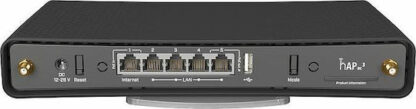 MikroTik hAP ac³ Ασύρματο Router Wi‑Fi 5 με 5 Θύρες Gigabit Ethernet