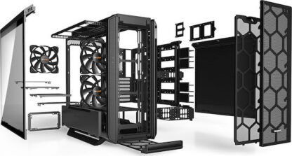 Be Quiet Silent Base 802 Window Midi Tower Κουτί Υπολογιστή Μαύρο