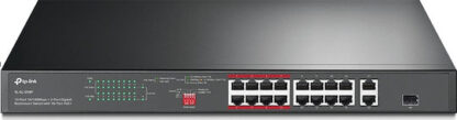TP-LINK TL-SL1218P v1 Unmanaged L2 PoE Switch με 16 Θύρες Ethernet