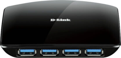 D-Link USB 3.0 Hub 4 Θυρών με σύνδεση USB-A και Εξωτερική Παροχή Ρεύματος Κωδικός: DUB-1340
