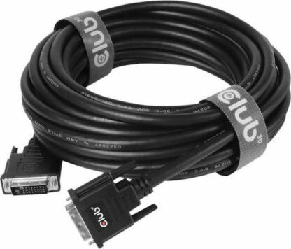 Club3D HDMI 2.0 Braided Cable HDMI male - HDMI male 10m Μαύρο Κωδικός: CAC-2313