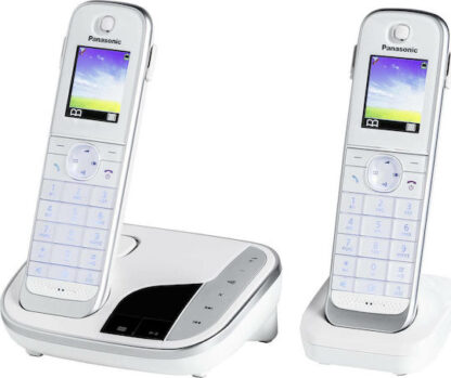 Panasonic KX-TGJ322 Ασύρματο Τηλέφωνο Duo Λευκό
