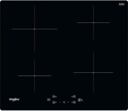 Whirlpool WS Q2160 NE Black Built-in 59 cm Zone induction hob 4 zone(s)
