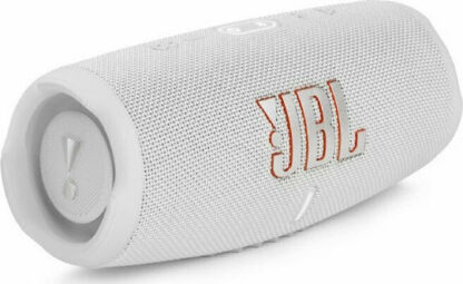 JBL Charge 5 Αδιάβροχο Ηχείο Bluetooth 40W με Διάρκεια Μπαταρίας έως 20 ώρες Λευκό