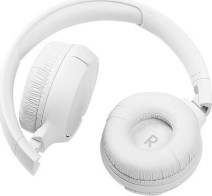 JBL Tune 510BT Ασύρματα / Ενσύρματα On Ear Ακουστικά με 40 ώρες Λειτουργίας και Quick Charge Λευκά JBLT510BTWHT