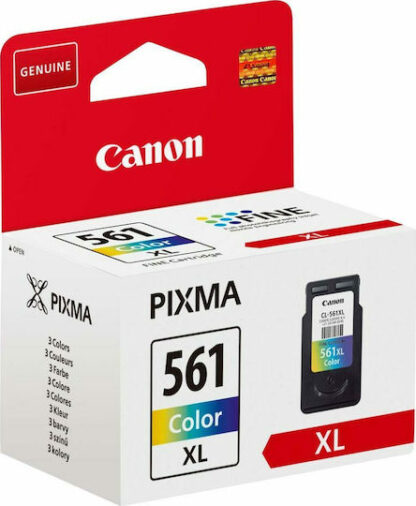 Canon CL-561XL Γνήσιο Μελάνι Εκτυπωτή InkJet Πολλαπλό (Color) (3730C001)