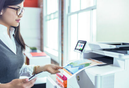 HP Color LaserJet Pro MFP M479fnw Έγχρωμο Πολυμηχάνημα με WiFi και Mobile Print