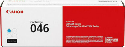 Canon 046 Γνήσιο Toner Laser Εκτυπωτή Κυανό 2300 Σελίδων (1249C002)