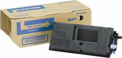 Kyocera TK-3110 Γνήσιο Toner Laser Εκτυπωτή Μαύρο 15000 Σελίδων (1T02MT0NLV 1T02MT0NL0)