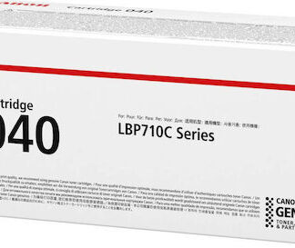 Canon 040 Γνήσιο Toner Laser Εκτυπωτή Μαύρο 6300 Σελίδων (0460C001)
