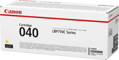 Canon 040 Γνήσιο Toner Laser Εκτυπωτή Κίτρινο 5400 Σελίδων (0454C001)