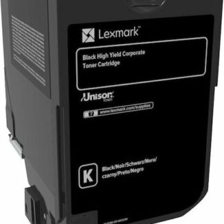 Lexmark CS/X92x Γνήσιο Toner Laser Εκτυπωτή Μαύρο 18500 Σελίδων (76C00K0)